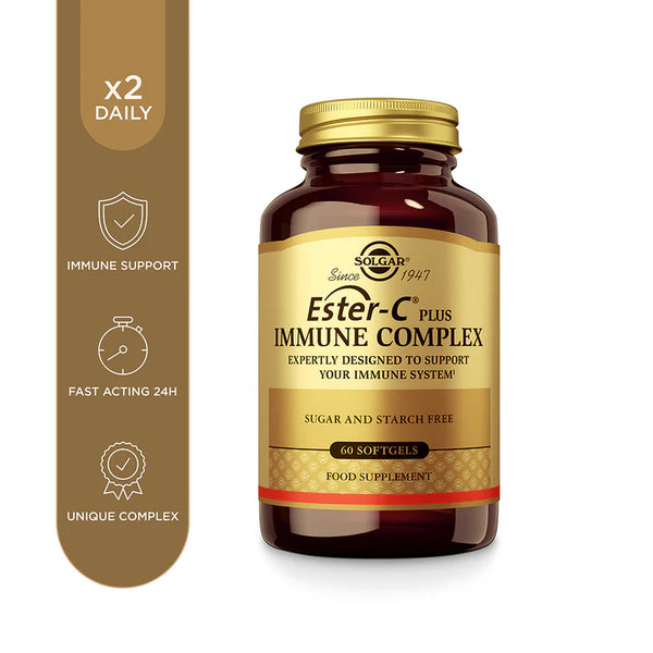 Solgar-Ester-C Plus Immune Complex Softgels - Pack of 60