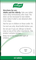 A.Vogel Atrosan Devil’s Claw Tablets | for Aches and Pains | 60 Tablets