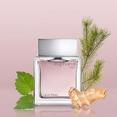 CALVIN KLEIN Euphoria - Eau de Toilette for Men - Chypre Fragrance with Notes of Ginger, Black Basil and Patchouli - Medium Longevity - 50ml