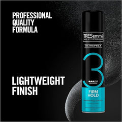 TRESemmé Firm Hold Hairspray 24-hour frizz control for a lightweight finish 6x 400 ml