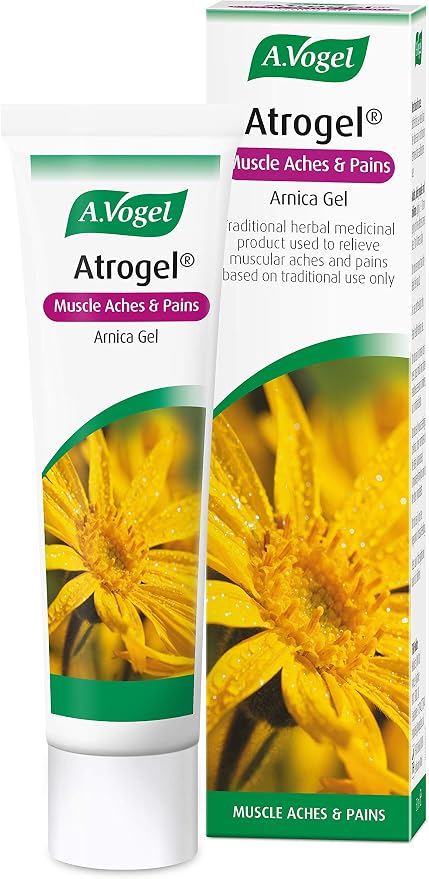 A.Vogel Atrogel Arnica Gel - Soothing Relief for Muscle Pain, Bruising, Joint Pain, Sports Injuries, Stiffness & Swelling - Natural Plant-Based Arnica Montana Extract Gel | 50ml
