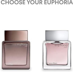 CALVIN KLEIN Euphoria - Eau de Toilette for Men - Chypre Fragrance with Notes of Ginger, Black Basil and Patchouli - Medium Longevity - 50ml