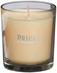 Price's - Argan Jar Candle - Musky, Calm, Woody Aroma - Long Lasting Scent - Up to 45 Hour Burn Time [Energy Class A]