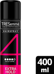 TRESemmé Extra Hold Hairspray 24-hour frizz control for a smooth finish 400 ml