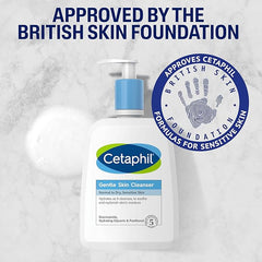 Cetaphil Gentle Skin Cleanser, 236ml, Face & Body Wash, For Normal To Dry Sensitive Skin, With Niacinamide & Glycerin, Soap Free