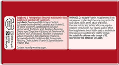 Bassetts Vitamins Adult Raspberry & Pomegranate Flavour Multivitamins 60 Gummy Pastilles