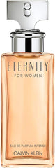 CALVIN KLEIN Eternity - Eau de Parfum Intense for Women - Floral Spicy Fragrance with Notes of Turkish Rose Absolute, Sichuan Pepper and Jasmine Absolute Sambac - High Longevity