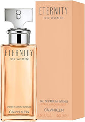 CALVIN KLEIN Eternity - Eau de Parfum Intense for Women - Floral Spicy Fragrance with Notes of Turkish Rose Absolute, Sichuan Pepper and Jasmine Absolute Sambac - High Longevity