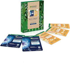 Garnier Sheet Masks Night & Bright Collection, 140g
