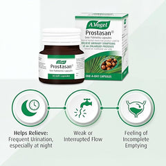 A.Vogel Saw Palmetto Capsules | A.Vogel Prostasan® | Relieve Urinary Discomfort in Men with BPH | Frequent Urination | Weak Flow | 3 Months Supply | 90 Capsules