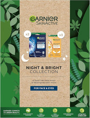Garnier Sheet Masks Night & Bright Collection, 140g