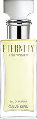 CALVIN KLEIN Eternity - Eau de Parfum for Women - Floral Fragrance with Notes of Bergamot, White Rose and Sandalwood - High Longevity