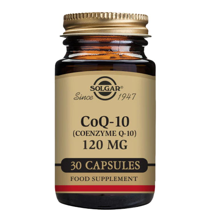 Solgar-CoQ-10 120 mg Vegetable Capsules - Pack of 30