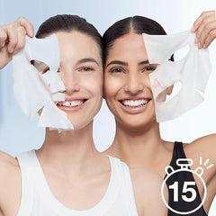 Garnier Sheet Masks Self-Care Collection, Gift Set With 5 Face & Eye masks, Pampering Beauty Gift For Her, Christmas Gifts for Men & Women, Vegan & Biodegradable Sheet Masks