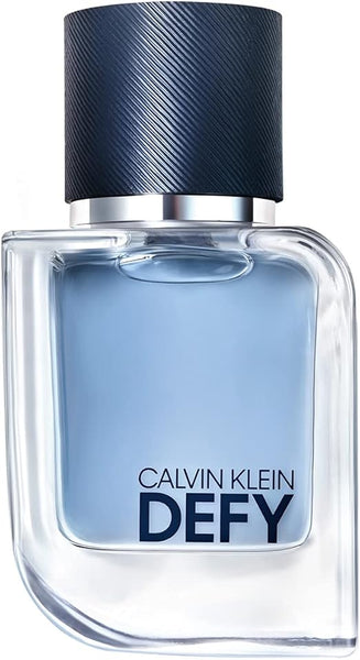 CALVIN KLEIN Defy - Eau de Toilette for Men - Woody Fragrance with Notes of Bergamot, Lavender Absolute and Vetiver Oil - Medium Longevity