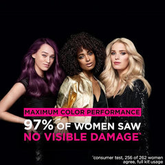 Olia Permanent Hair Dye, Up to 100% Grey Hair Coverage, No Ammonia, 60% Oils, Bold 4.26 Rose Violet