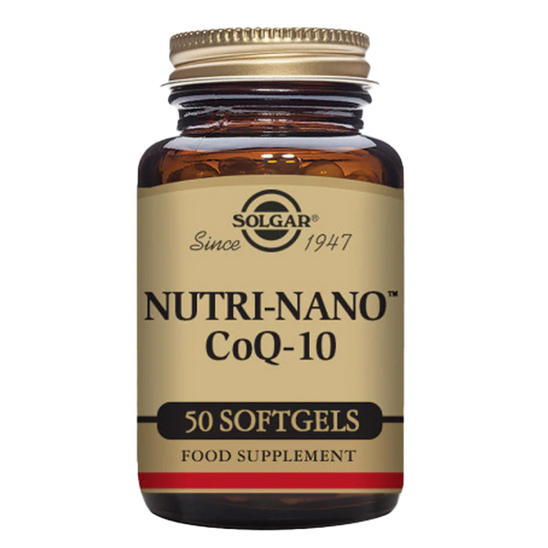 Solgar-Nutri-Nano CoQ-10 3.1x Softgels - Pack of 50