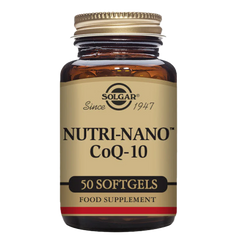 Solgar-Nutri-Nano CoQ-10 3.1x Softgels - Pack of 50