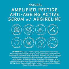 MooGoo Amplified Anti-Ageing Serum with Argireline® Amplified Peptide - 50x More Potent Than Regular Argireline® Peptide, 25ml / 0.85 fl.oz.