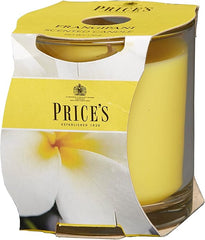 Price's - Frangipani Jar Candle - Fresh, Seasonal, Delicious Fragrance - Long Lasting Scent - Up to 45 Hour Burn Time [Energy Class A]