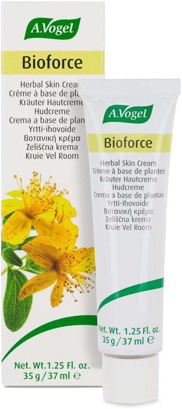 A.Vogel Bioforce Cream | For Dry, Chapped and Cracked skin | Protects, Nourishes and Softens Rough Skin using extracts of fresh herbs | Contains Witch Hazel | 35g