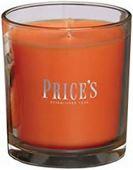 Price's - Mandarin & Ginger Jar Candle - Sweet, Fruity, Quality Fragrance - Long Lasting Scent - Up to 45 Hour Burn Time [Energy Class A]