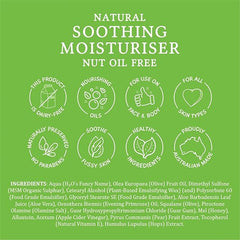 MooGoo Soothing Moisturizer Nut Oil Free - A gentle, nourishing, moisturizing cream for delicate & sensitive baby skin - cruelty-free, paraffin-free, dairy-free natural moisturizer for face & body