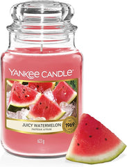 Yankee Candle Scented Candle | Juicy Watermelon Large Jar | Long Burning Candles: up to 150 Hours | Perfect Gifts for Women