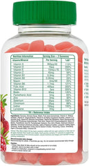 Chewy Vites Men Multivitamin Advance 60 Gummy Vitamins 12 Essential Nutrients Real Fruit Juice Vegan