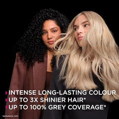 Garnier Olia Permanent Hair Dye, No Ammonia, Full Grey Coverage, Long-lasting Colour & Shine, Vegan Formula, Colour: 6.3 Golden Light Brown, 230g