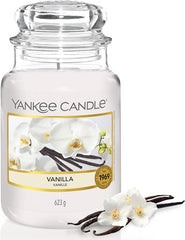 Yankee Candle Scented Candle | Vanilla Large Jar | Long Burning Candles: up to 150 Hours | Perfect Gifts for Women