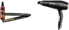 TRESemme Keratin Smooth Control Number 230 Straightener, black and TRESemme Smooth & Shine Power 2200W Hair Dryer, Ionic , lightweight, powerful, fast drying