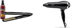 TRESemme Keratin Smooth Control Number 230 Straightener, black & BaByliss Power Smooth 2400W Hair Dryer, Black, Fast, lightweight, ionic dryer