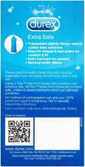 Durex Extra Safe Condoms, Pack of 18