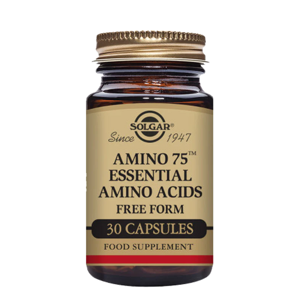 Solgar -Amino 75 Essential Amino Acids Vegetable Capsules