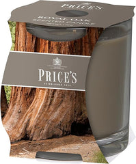 Price's - Royal Oak Jar Candle - Woody, Musky, Quality Fragrance - Long Lasting Scent - Up to 45 Hour Burn Time [Energy Class A]