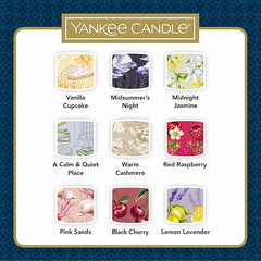 Yankee Candle Scented Candles Gift Set | 9 Scented Mini Filled Votive Candles | Soy Blend Wax Mix | Perfect Gifts for Women