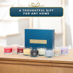 Yankee Candle Scented Candles Gift Set | 9 Scented Mini Filled Votive Candles | Soy Blend Wax Mix | Perfect Gifts for Women