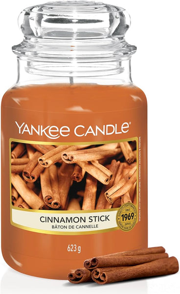 Yankee Candle Scented Candle | Cinnamon Stick Large Jar Candle | Long Burning Candles: up to 150 Hours | Perfect Gifts for Women