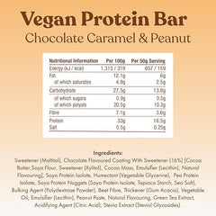 Free Soul Vegan Protein Bars 12 x 50g | Plant Based Chocolate Protein Bars | Delicious Dairy Free, Low Sugar, Low Carb Bars | Sucralose Free, Gluten Free | 15g of Protein per Bar