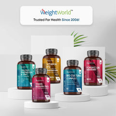 WeightWorld Resveratrol Supplements 510mg - 60 Capsules -Trans Resveratrol (from Knotweed) Skin Supplements - Black Pepper Extract & Red Wine Polyphenol from Grape Skin Extract - Vegan Resveratrol Powder Capsule