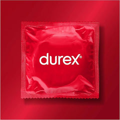 Durex Thin Feel Extra Lube Condoms, Regular Fit, 12s, Secure, Natural Latex, with Silicone Lube, Easy On Shape, More Sensitivity