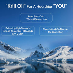 WeightWorld Antarctic Krill Oil Capsules High Strength 1000mg - 120 Red Krill Oil Softgels - Omega 3 Fatty Acids Supplements - EPA, DHA, Natural Astaxanthin & Marine Phospholipids - Omega 3 Fish Oil Alternatives
