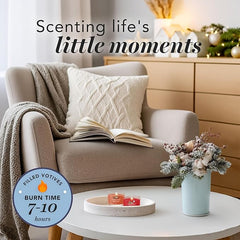 Yankee Candle Gift Set 2 Medium Jar Scented Candles2 Filled Votives Wick Trimmer and Illuma-Lid Candle Topper 6-Piece Candle Set Gifts for Women