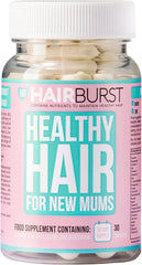 HAIR BURST Postpartum Vitamins For Hair Loss - Hairburst Pregnancy Supplements With Added Biotin, Folic Acid & B Vitamins - Breastfeeding For Prenatal & Postnatal Use - 30 Day Capsule Supply