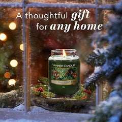 Yankee Candle Scented Candle | Balsam & Cedar Large Jar | Long Burning Candles: up to 150 Hours | Perfect Christmas Gifts for Women