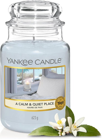 Yankee Candle Scented Candle | A Calm & Quiet Place Large Jar | Long Burning Candles: up to 150 Hours | Perfect Gifts for WomenYankee Candle Scented Candle | A Calm & Quiet Place Large Jar | Long Burning Candles: up to 150 Hours | Perfect Gifts for Women