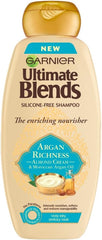 Garnier Ultimate Blends Argan Oil and Almond Cream Dry Hair Shampoo, 360ml