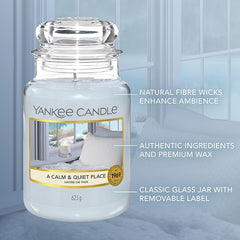 Yankee Candle Scented Candle | A Calm & Quiet Place Large Jar | Long Burning Candles: up to 150 Hours | Perfect Gifts for WomenYankee Candle Scented Candle | A Calm & Quiet Place Large Jar | Long Burning Candles: up to 150 Hours | Perfect Gifts for Women