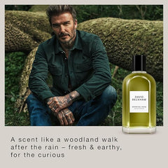 David Beckham Collection Botanical Resin Eau de Parfum for Men Spicy and Amber - Men's Perfume 100 ml